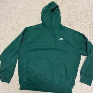 Nike Men's Large - Hoodie - Green - Pullover Sweatshirt